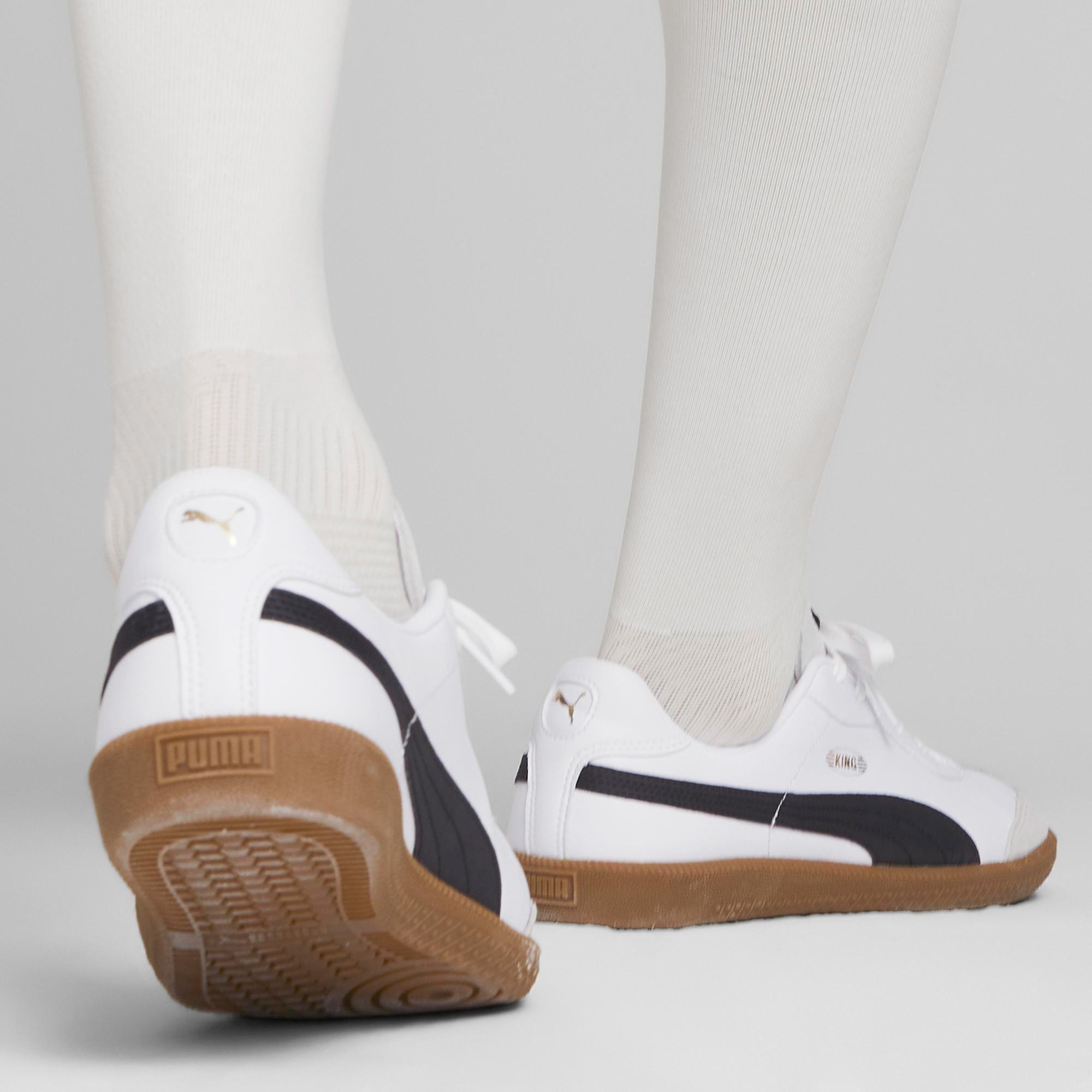 Puma King 21 IT Unisex Beyaz Spor Ayakkabı