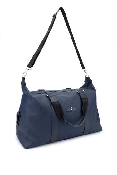  Tamer Tanca Kadın Vegan Lacivert El Valizi Çanta