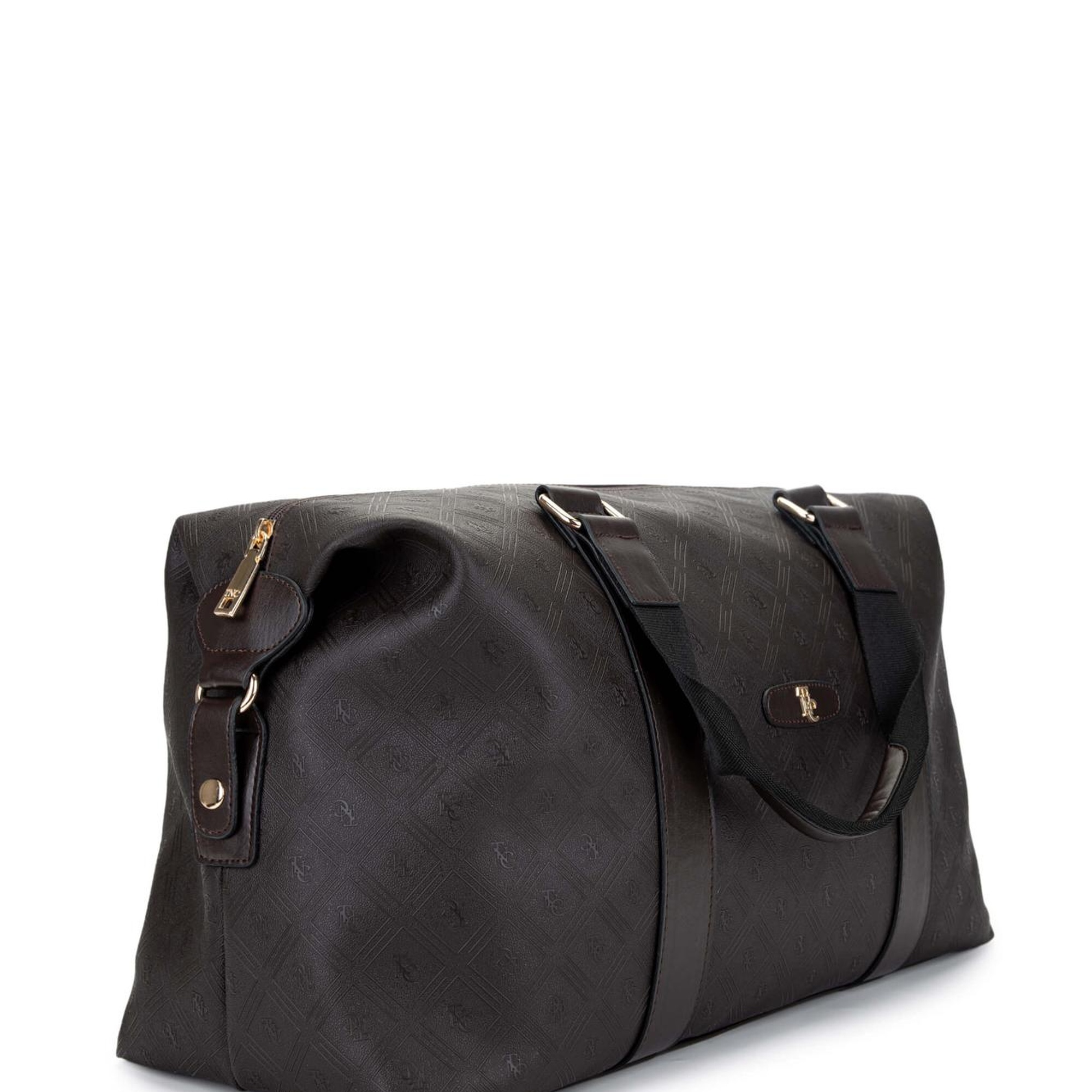 Tamer Tanca Kadın Vegan Kahverengi El Valizi Çanta