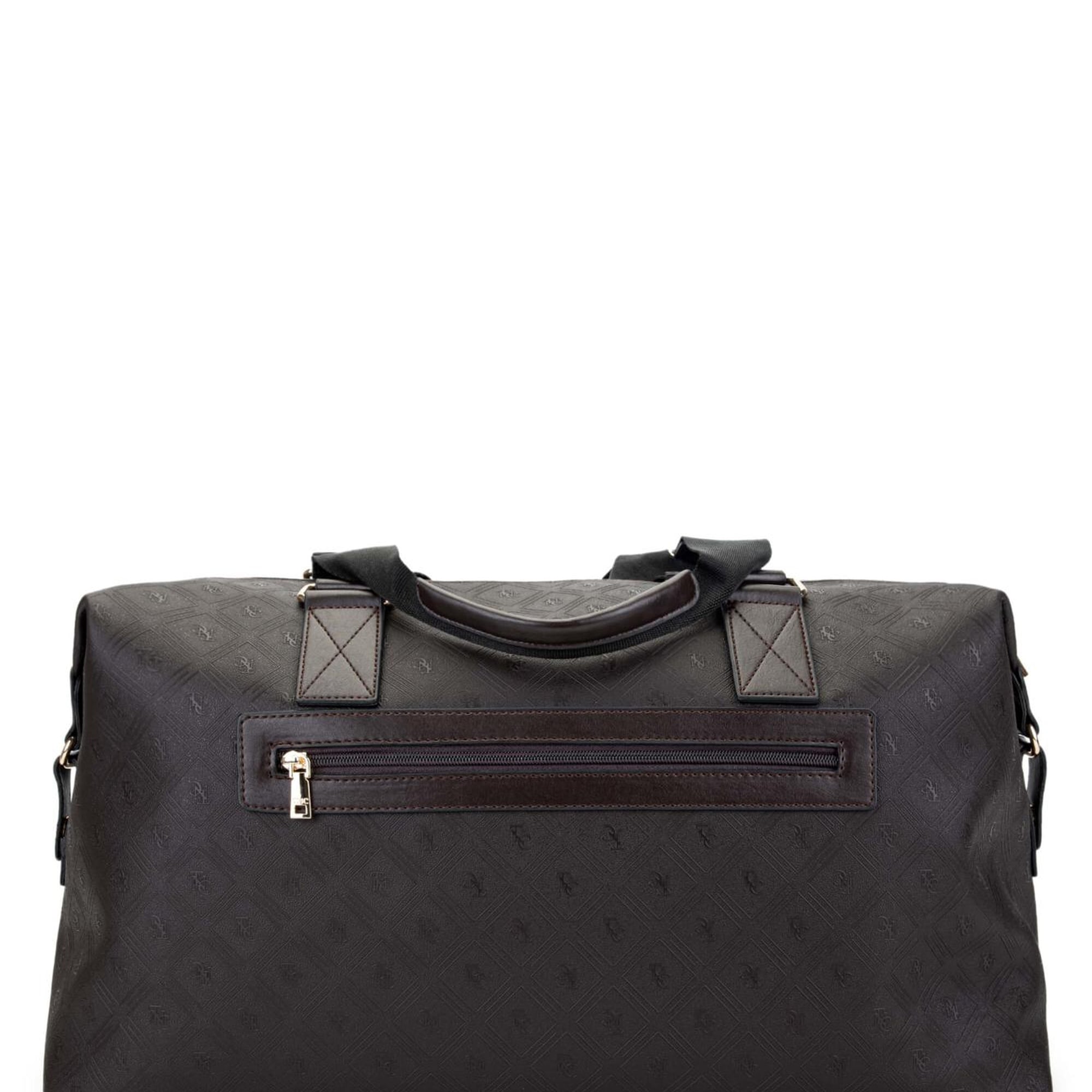 Tamer Tanca Kadın Vegan Kahverengi El Valizi Çanta