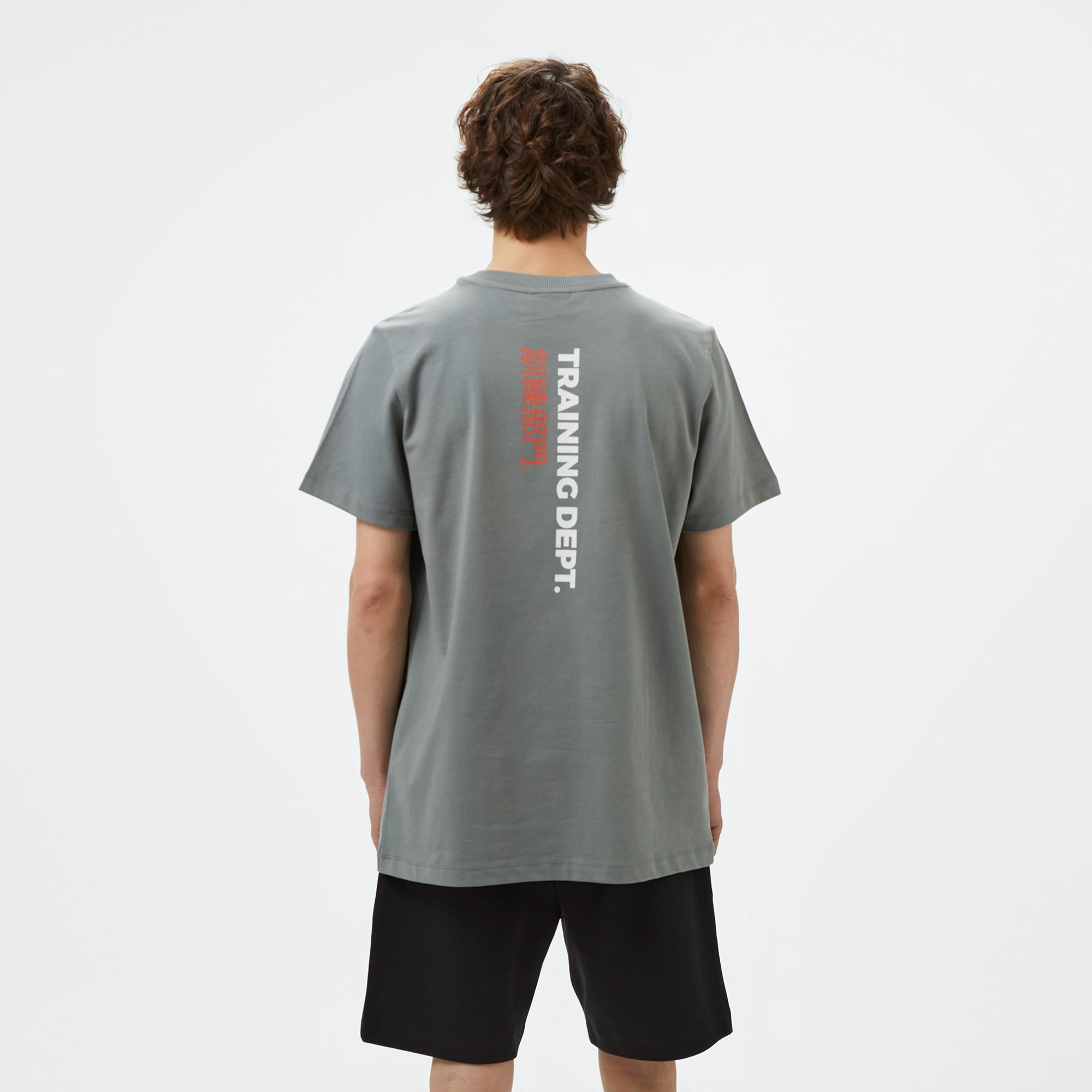 United 4 Zone Sport Erkek Gri Antrenman T-Shirt