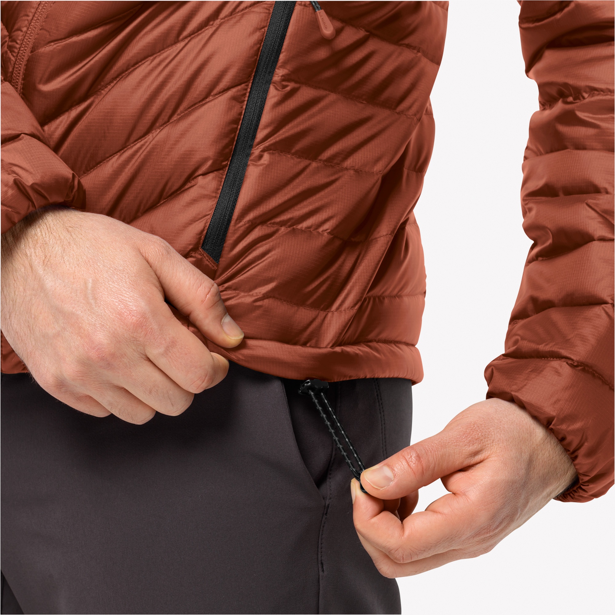 Jack Wolfskin Passamani Down Erkek Kahverengi Outdoor Mont