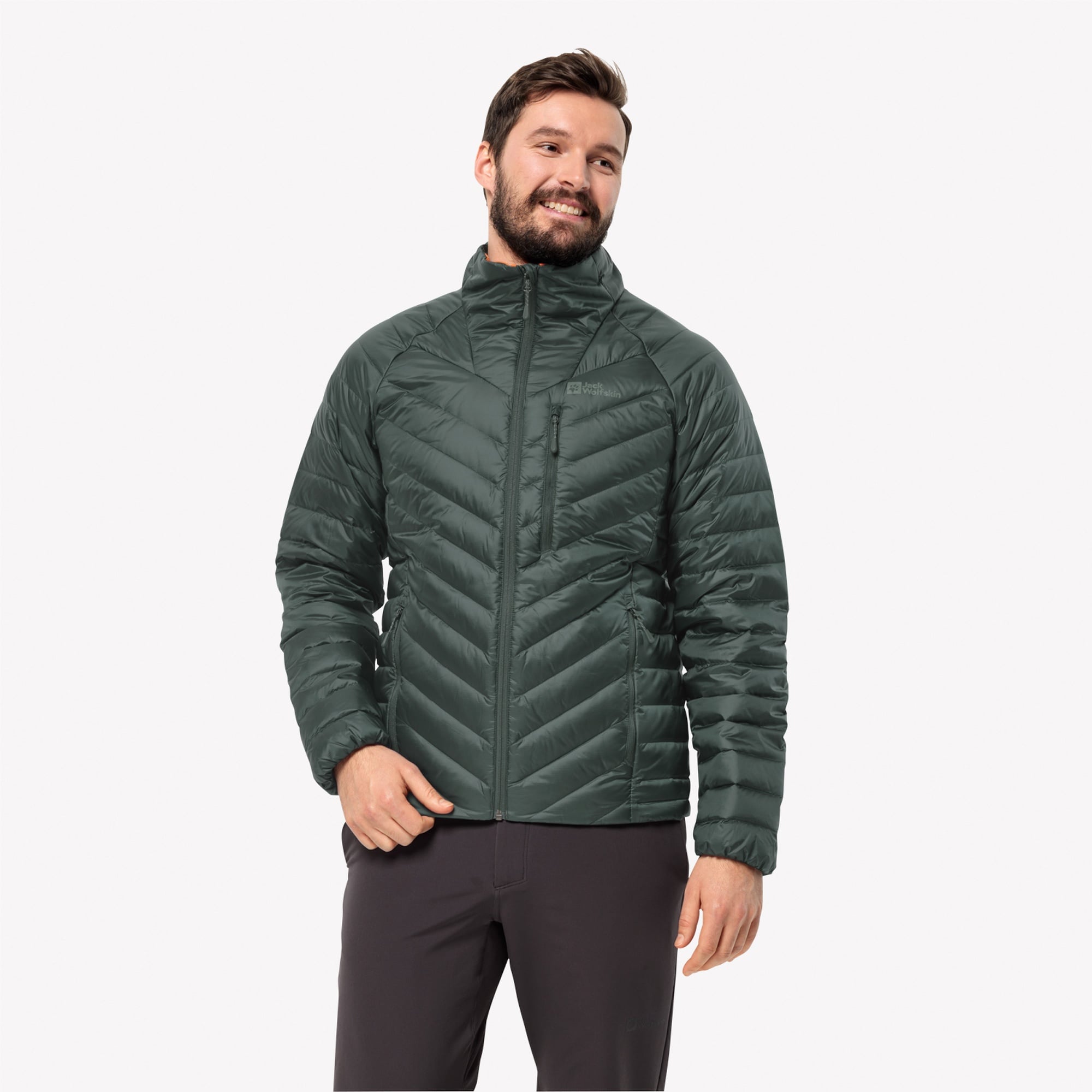 Jack Wolfskin Passamani Down Erkek Yeşil Outdoor Mont