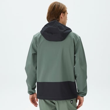  Quiksilver Live For The Ride Erkek Yeşil Outdoor Ceket