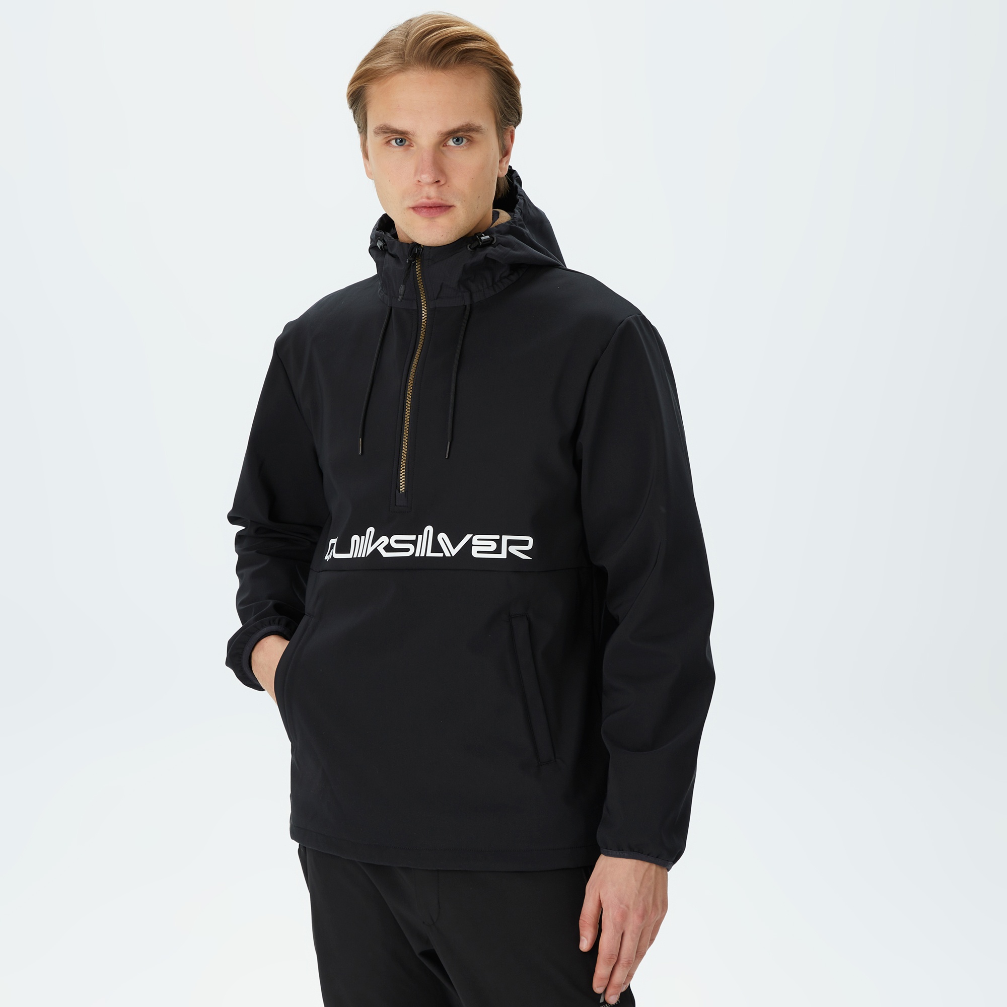 Quiksilver Live For The Ride Erkek Siyah Outdoor Ceket