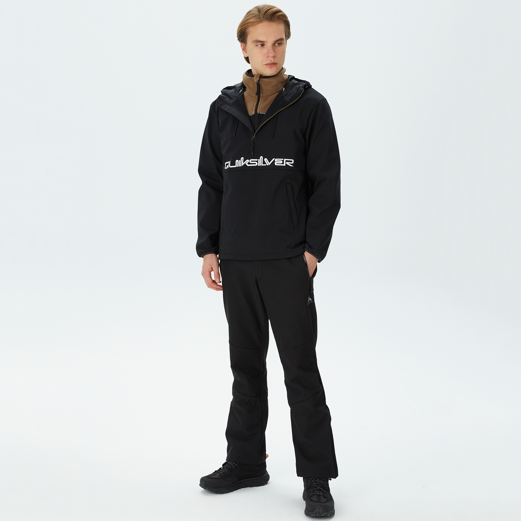 Quiksilver Live For The Ride Erkek Siyah Outdoor Ceket