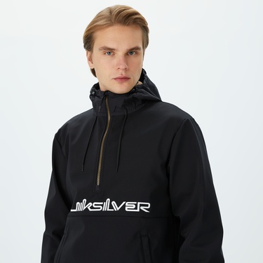  Quiksilver Live For The Ride Erkek Siyah Outdoor Ceket