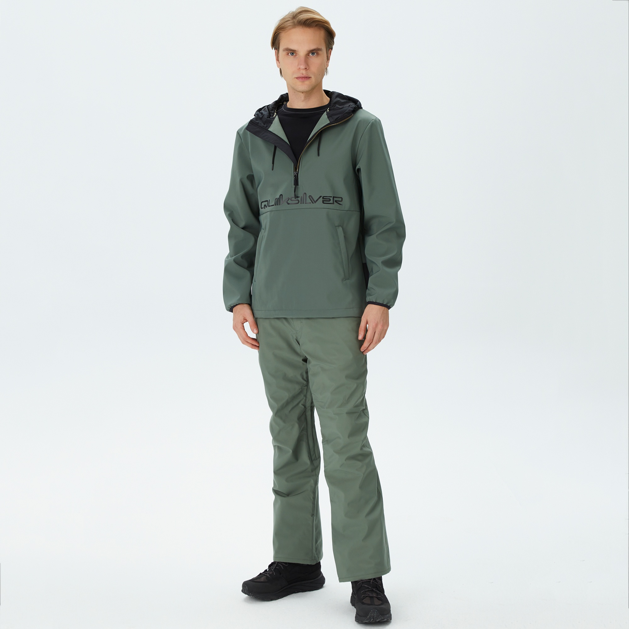 Quiksilver Live For The Ride Erkek Yeşil Outdoor Ceket