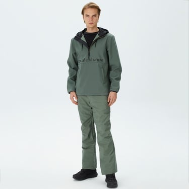  Quiksilver Live For The Ride Erkek Yeşil Outdoor Ceket