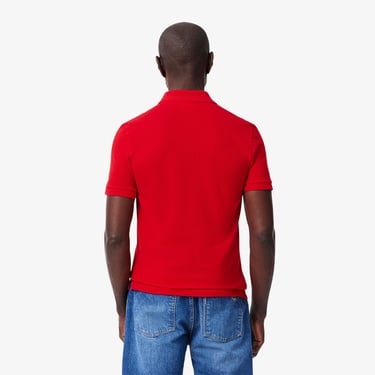  Lacoste L.12.12 Erkek Slim Fit Kırmızı Polo