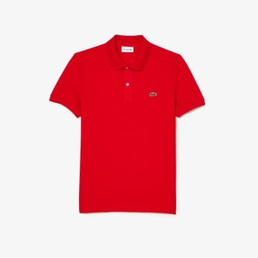  Lacoste L.12.12 Erkek Slim Fit Kırmızı Polo