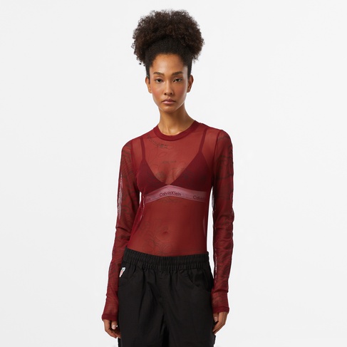  UNITED4 Kadın Bordo T-Shirt