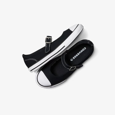  Converse Chuck Taylor All Star Dainty Mary Jane Çocuk Siyah Babet