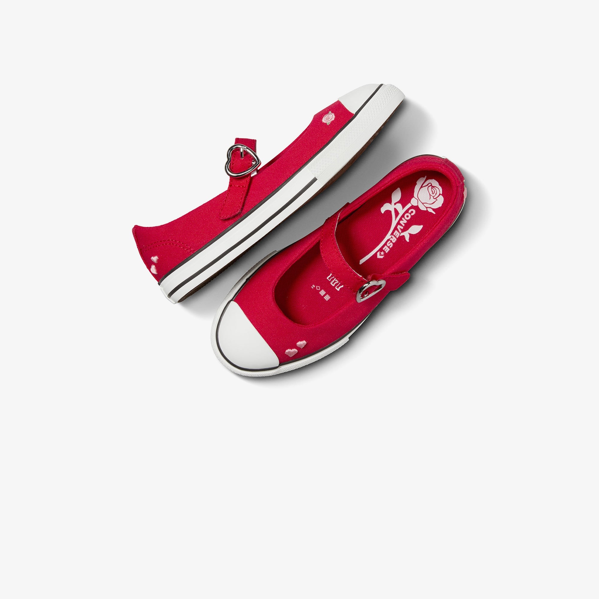 Converse Chuck Taylor All Star Dainty Mary Jane Valentine's Day Çocuk Kırmızı Babet