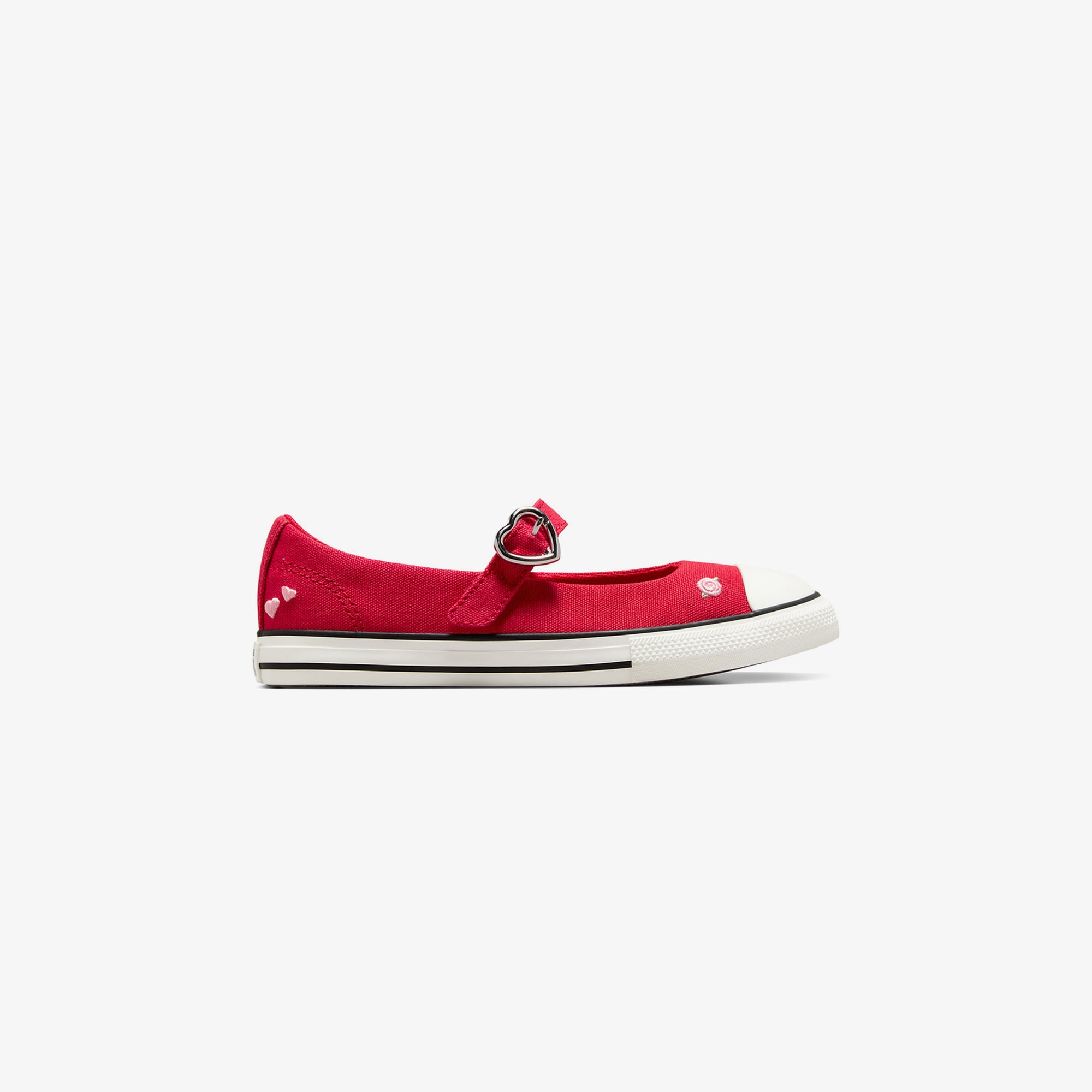 Converse Chuck Taylor All Star Dainty Mary Jane Valentine's Day Çocuk Kırmızı Babet - Görsel 2