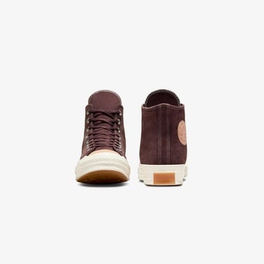  Converse Chuck 70 Taylored Lux Unisex Kahverengi Deri Sneaker