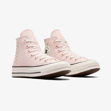 Converse Chuck 70 Crafted Laces Unisex Pembe Sneaker