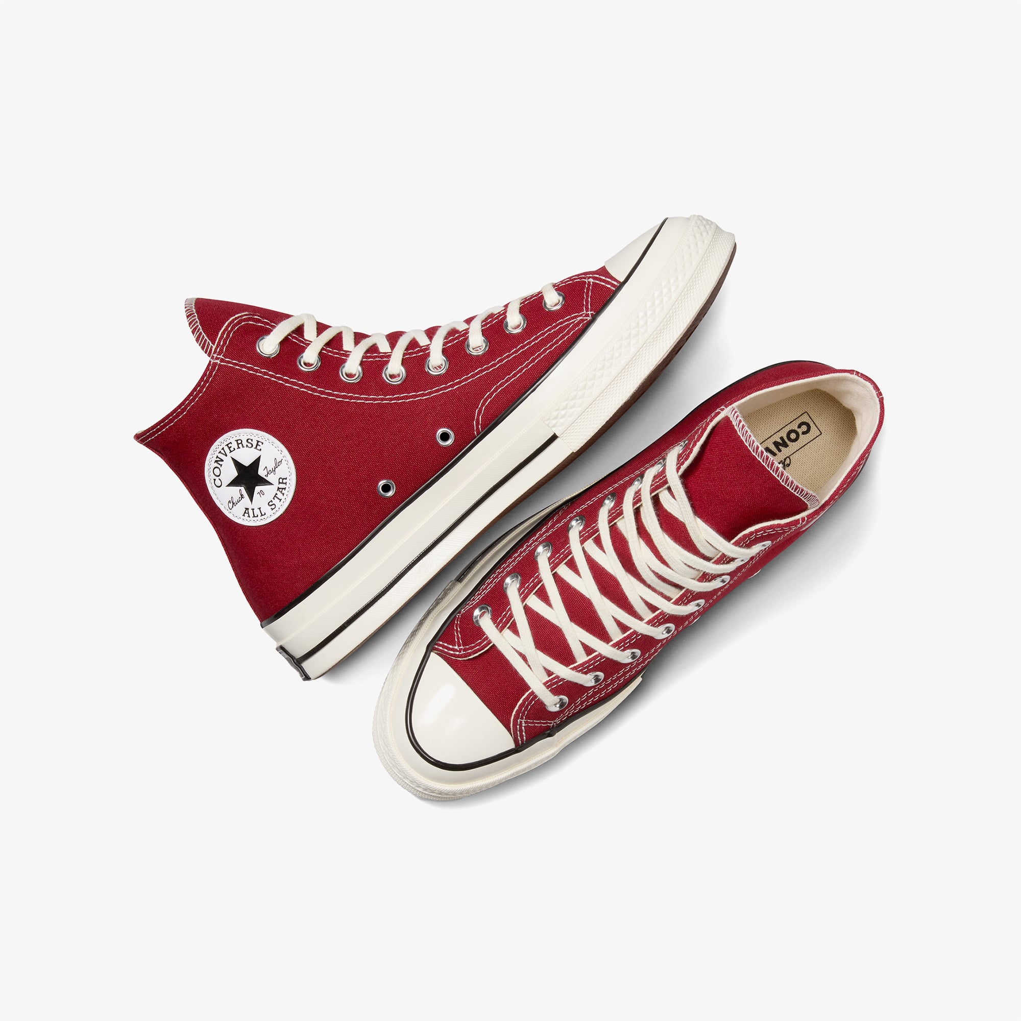 Converse Chuck 70 Unisex Bordo Sneaker - Görsel 6