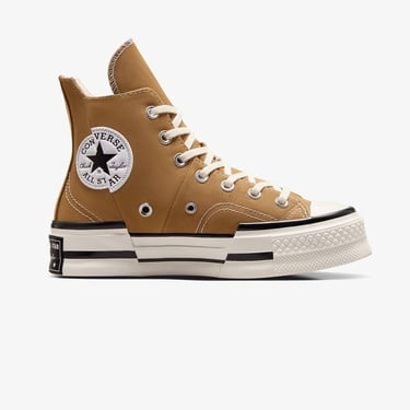  Converse Chuck 70 Plus Unisex Kahverengi Platform Sneaker