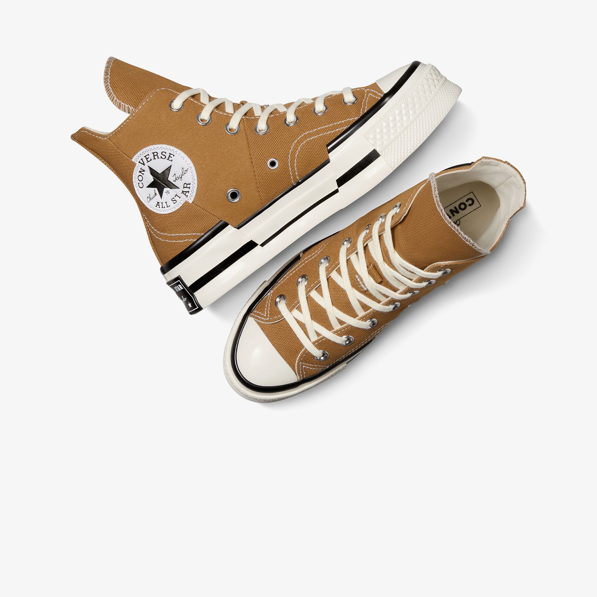 Converse Chuck 70 Plus Unisex Kahverengi Platform Sneaker