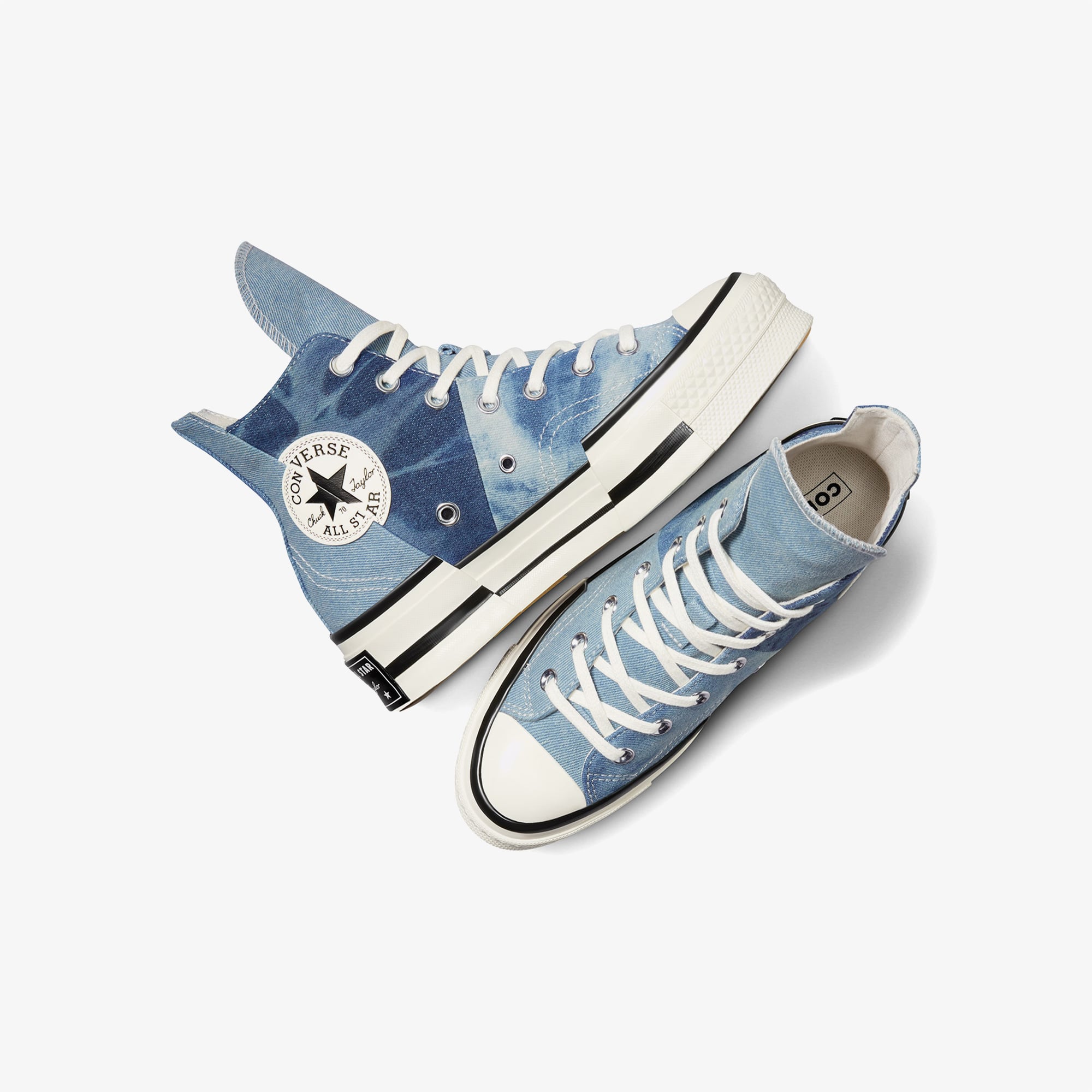 Converse Chuck 70 Plus Unisex Denim Platform Sneaker - Görsel 5