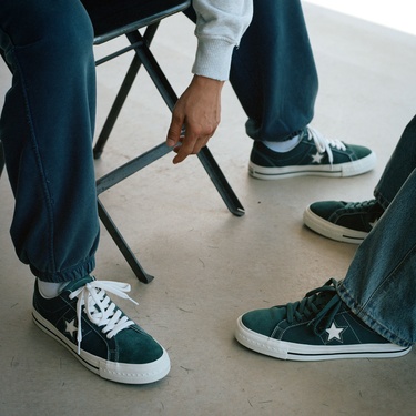  Converse x thisisneverthat One Star Pro Unisex Yeşil Sneaker