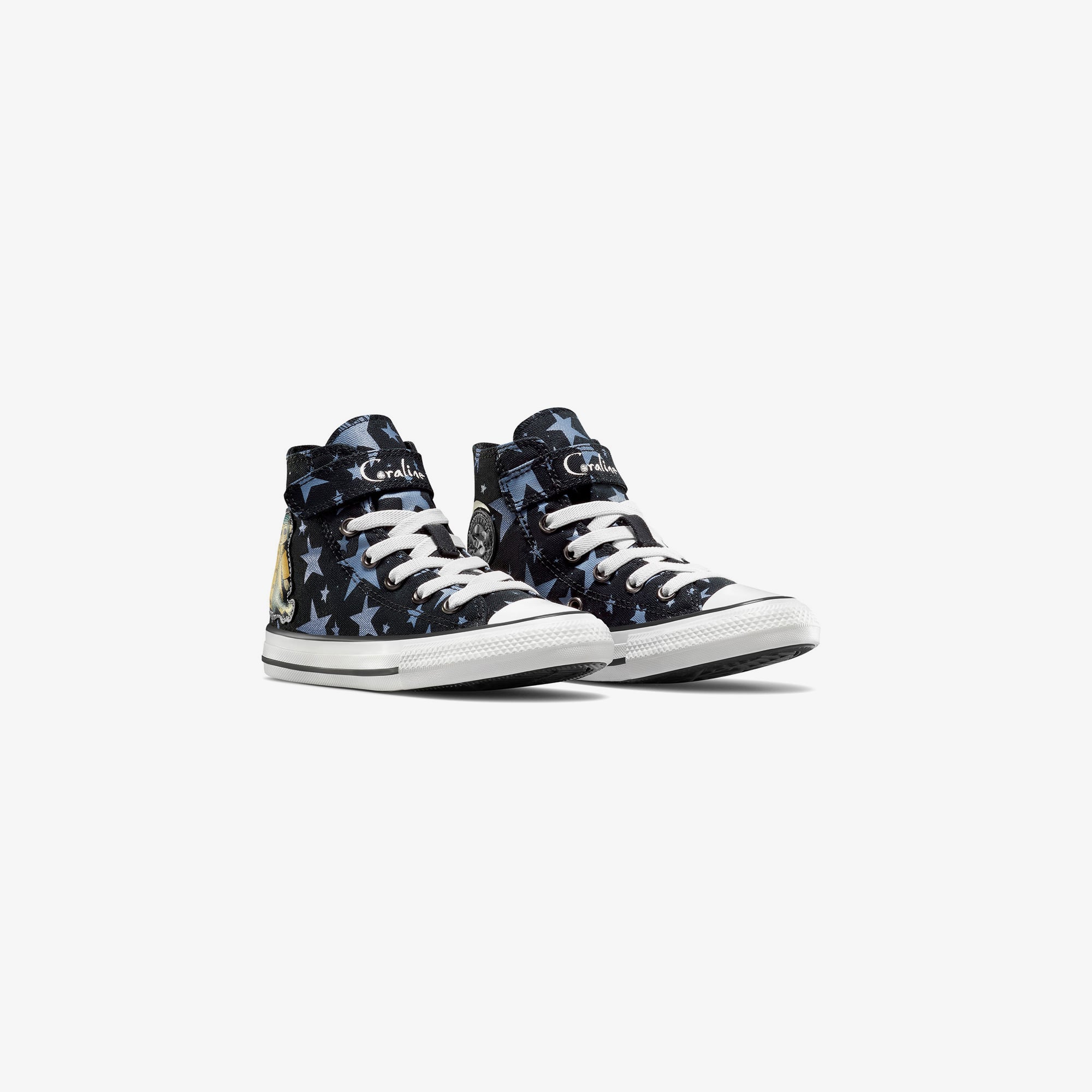 Converse x Coraline Chuck Taylor All Star 1V Çocuk Siyah Sneaker - Görsel 3