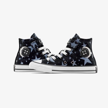  Converse x Coraline Chuck Taylor All Star 1V Çocuk Siyah Sneaker