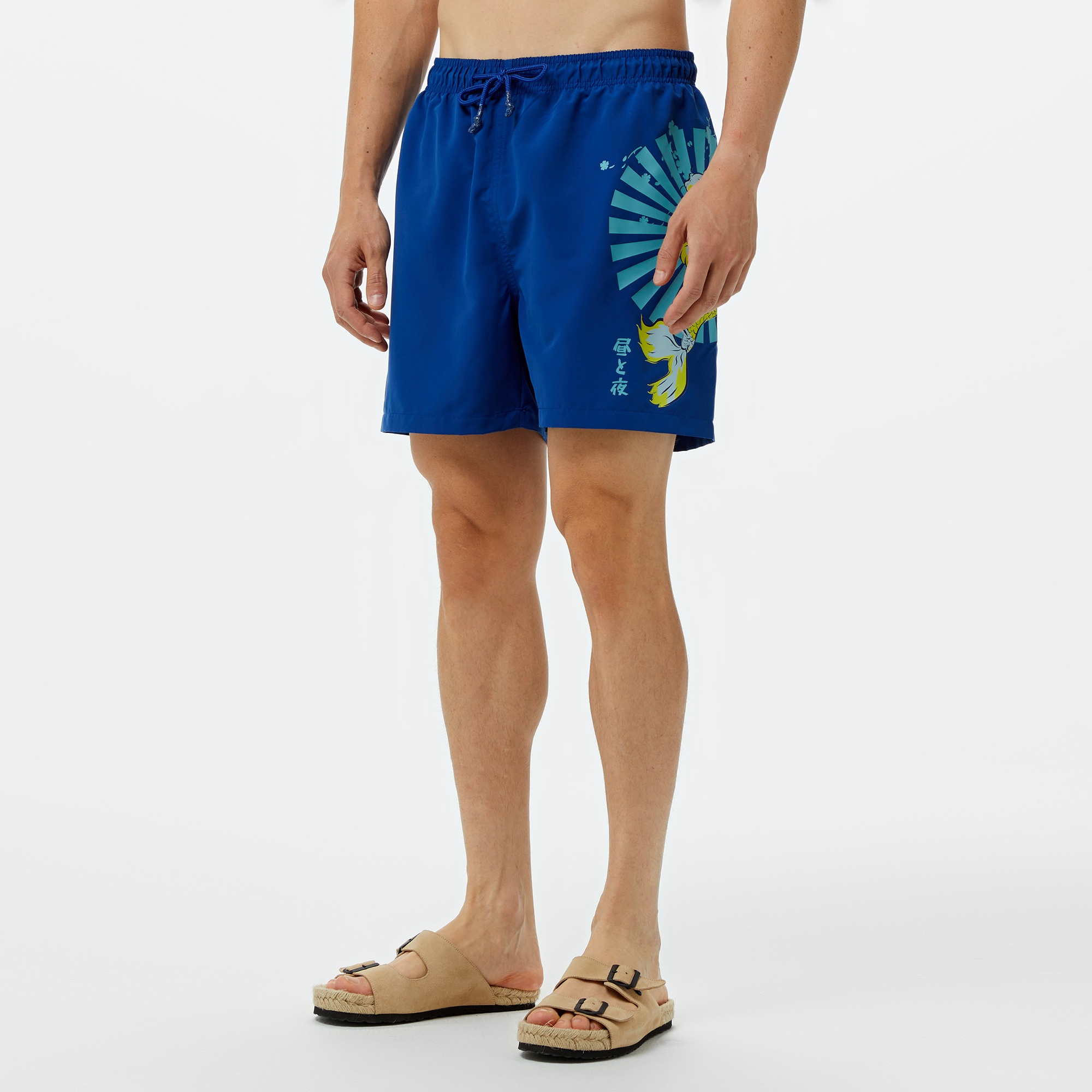 UNITED4 Erkek Lacivert Deniz Şortu