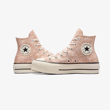  Converse Chuck Taylor All Star Lift Kadın Turuncu Platform Sneaker