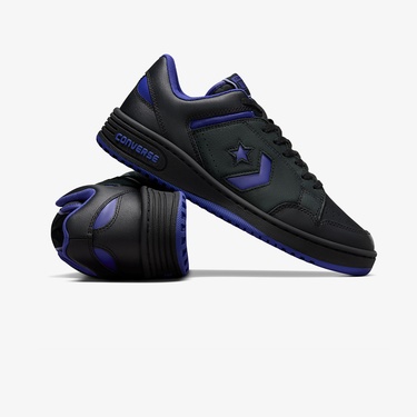  Converse Weapon Unisex Lacivert Deri Sneaker