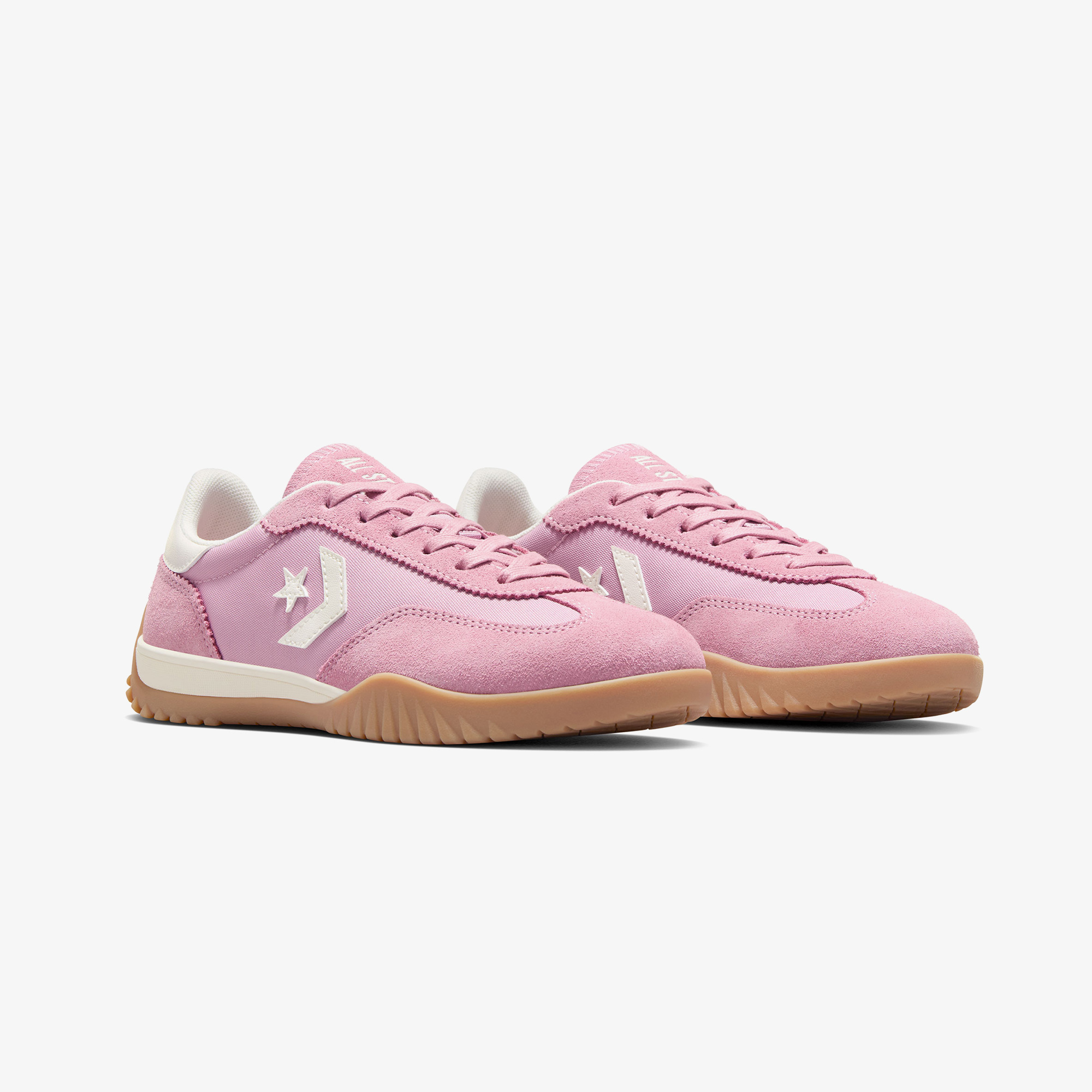 Converse Pembe Converse Run Star Trainer Unisex Süet Sneaker