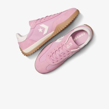  Converse Run Star Trainer Unisex Pembe Süet Sneaker