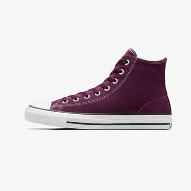  Converse Chuck Taylor All Star Pro Unisex Bordo Süet Sneaker