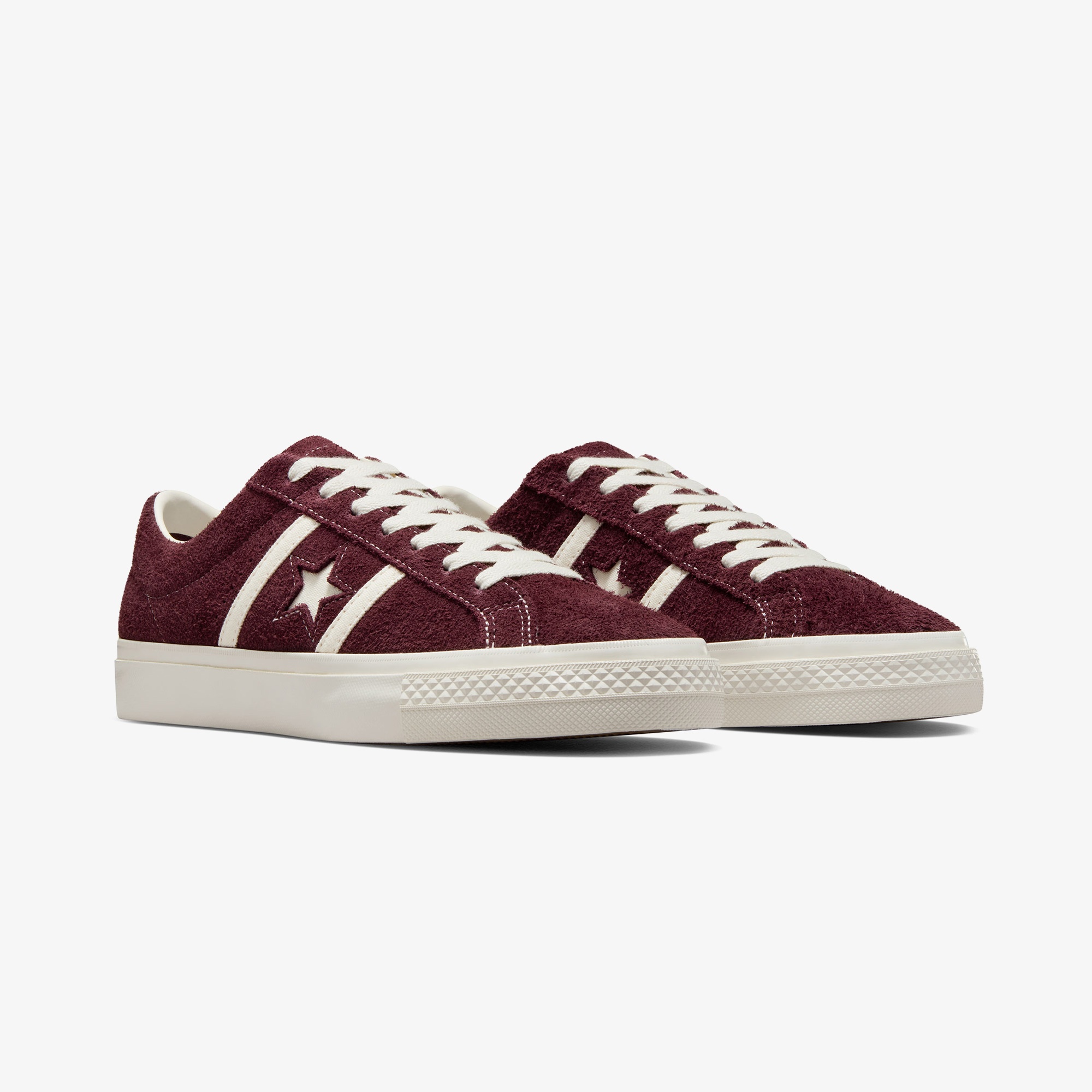 Converse One Star Academy Pro Unisex Bordo Süet Sneaker