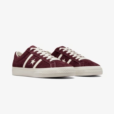  Converse One Star Academy Pro Unisex Bordo Süet Sneaker