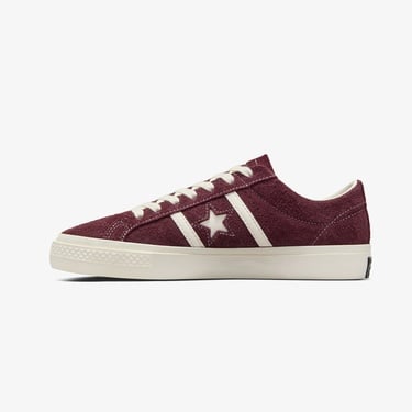  Converse One Star Academy Pro Unisex Bordo Süet Sneaker