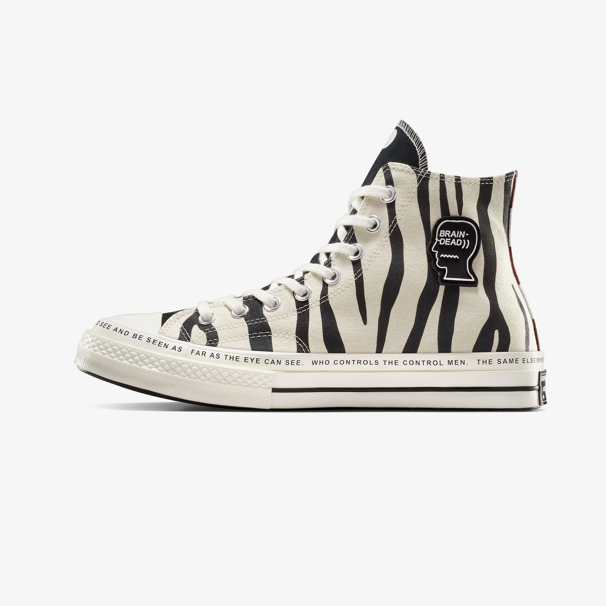 Converse x Brain Dead Chuck 70 Unisex Krem Sneaker