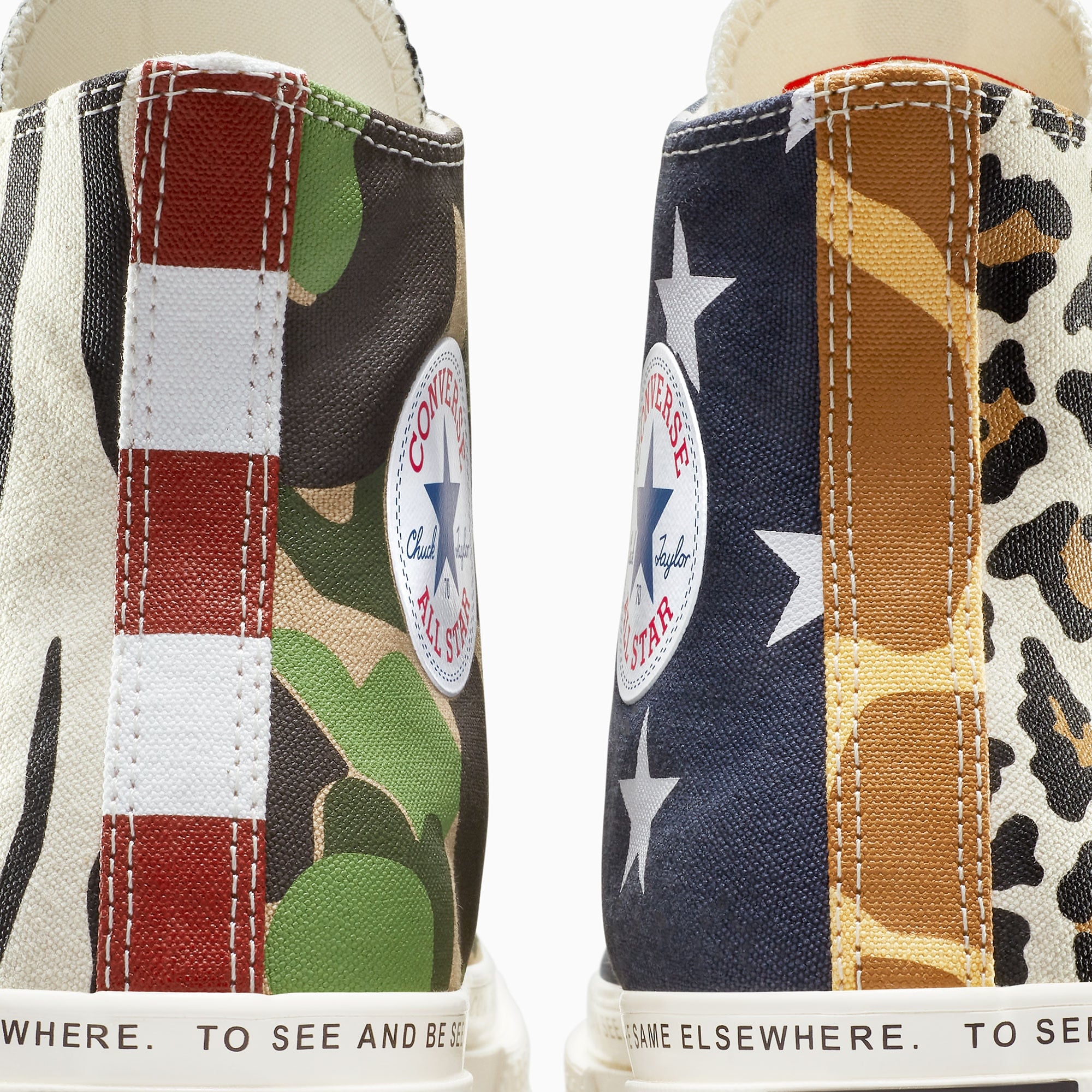 Converse x Brain Dead Chuck 70 Unisex Krem Sneaker