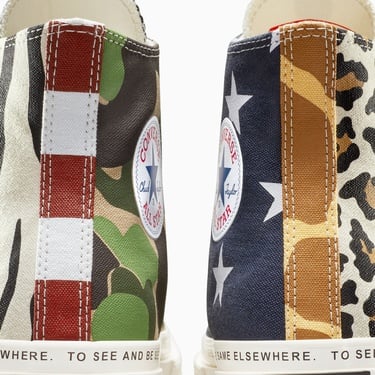  Converse x Brain Dead Chuck 70 Unisex Krem Sneaker