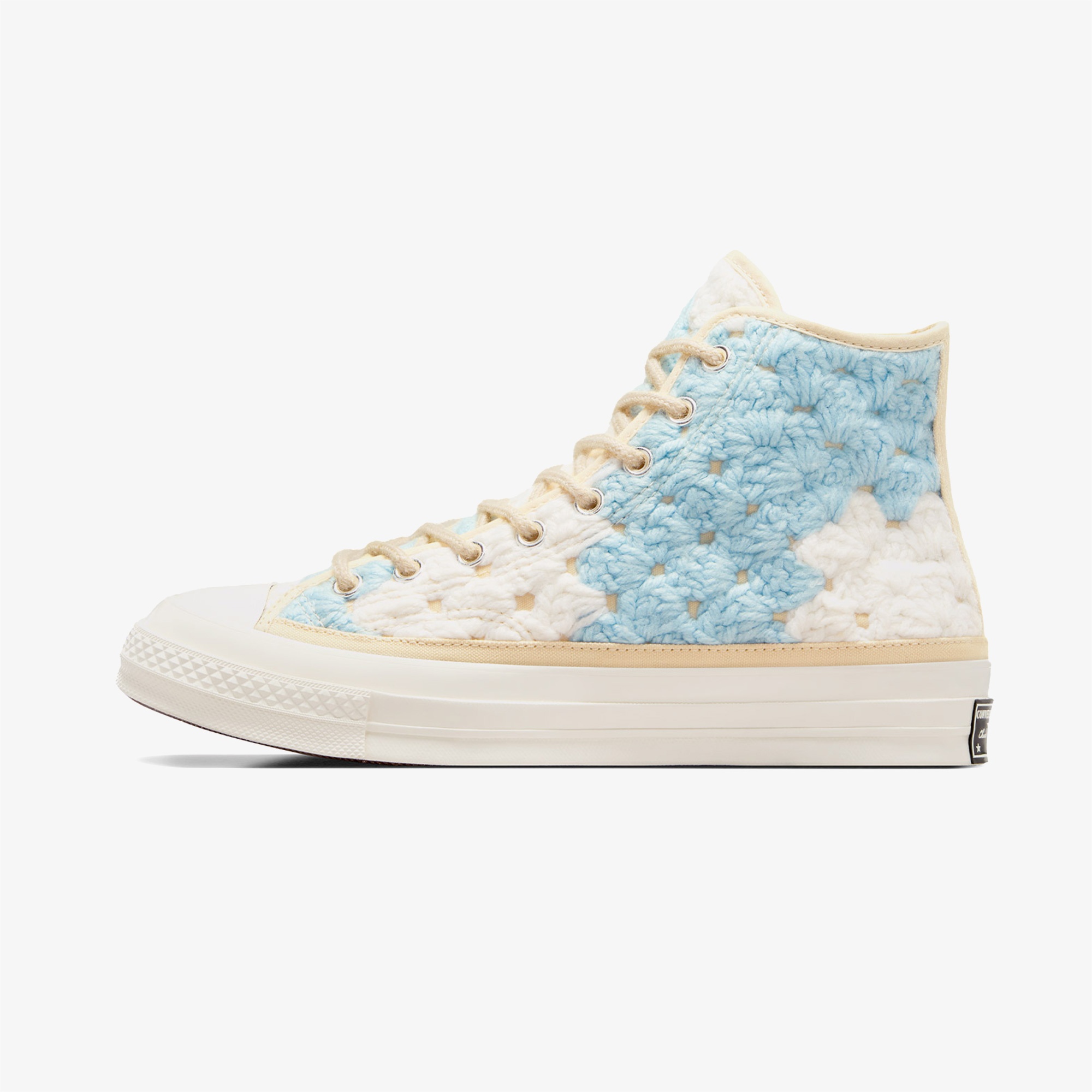 Converse Upcycle Crochet Blankets Chuck 70 Unisex Mavi Sneaker