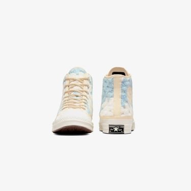  Converse Upcycle Crochet Blankets Chuck 70 Unisex Mavi Sneaker