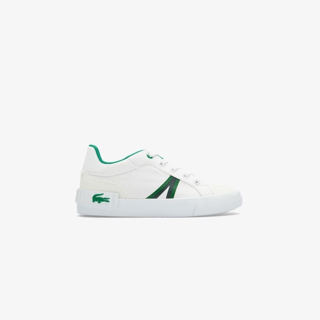  Lacoste L004 Çocuk Beyaz Sneaker