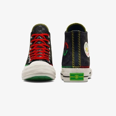  Converse x Daily Paper Chuck 70 Unisex Siyah Sneaker