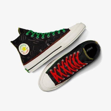  Converse x Daily Paper Chuck 70 Unisex Siyah Sneaker