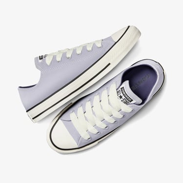  Converse Chuck Taylor All Star Kadın Lila Süet Sneaker
