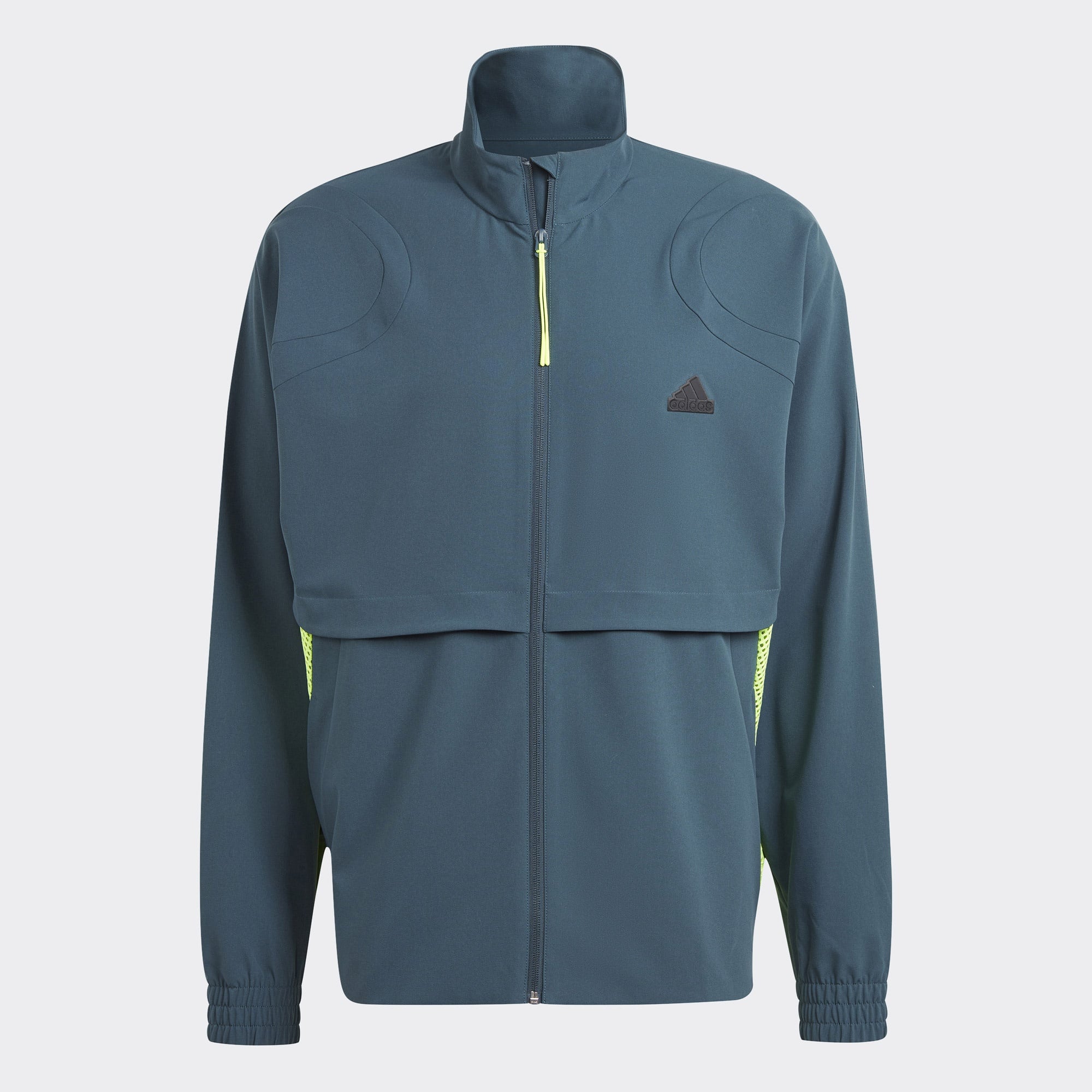 adidas City Escape Loose Erkek Mavi Fermuarlı Günlük Sweatshirt