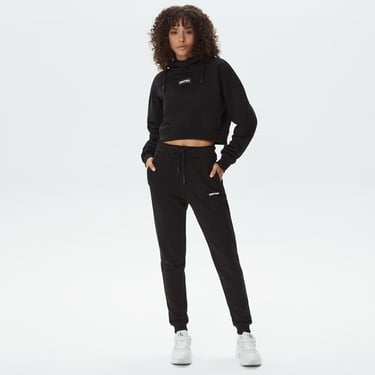  UNITED4 Kadın Siyah Sweatshirt