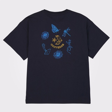  Converse Erkek Baskılı Siyah T-Shirt