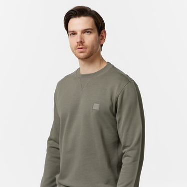  Boss Westart Erkek Gri Sweatshirt